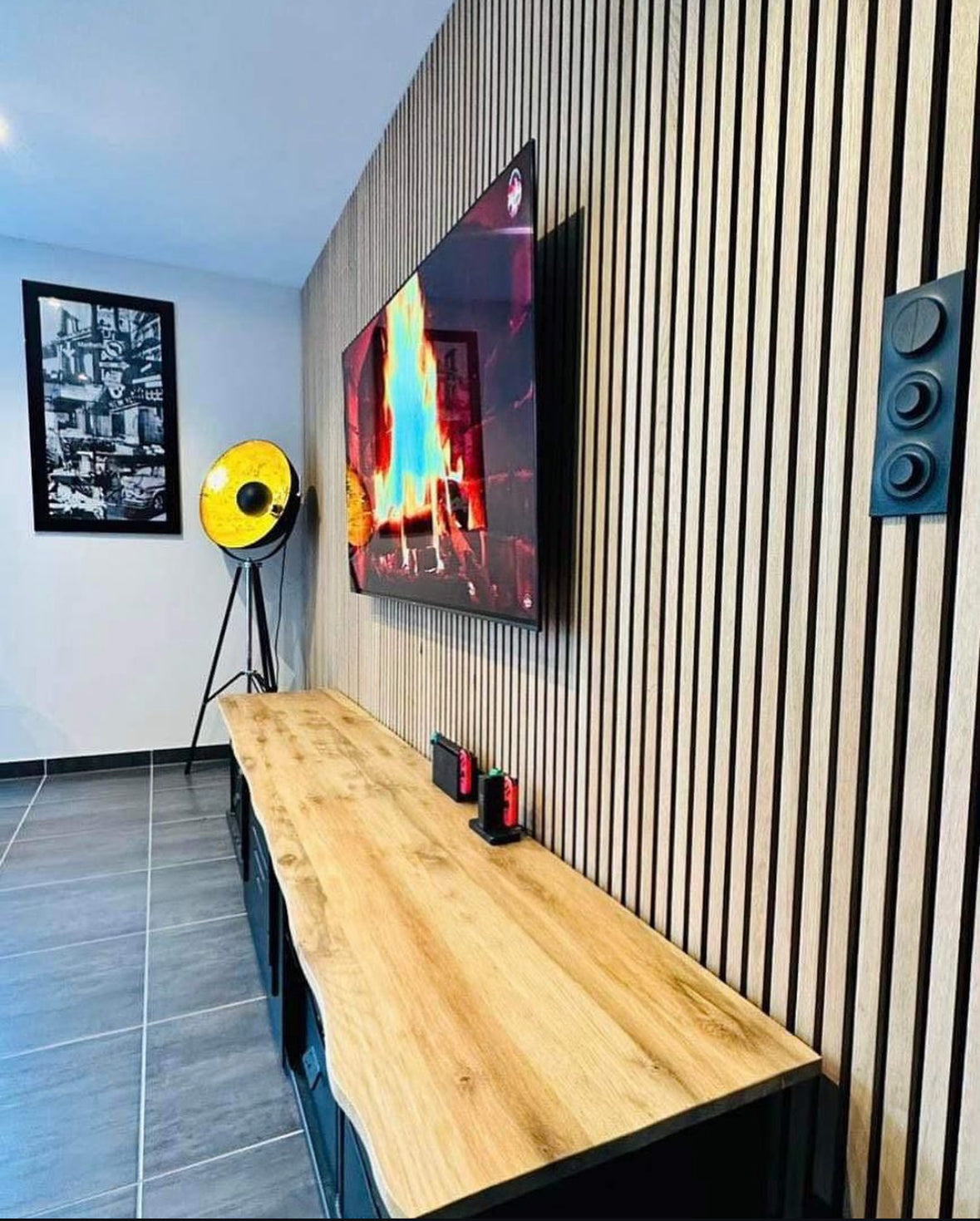 Akupaneel - Licht eiken