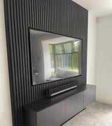 Akupaneel - Zwart eiken