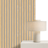 Akupaneel - Klassiek eiken met grijs vilt