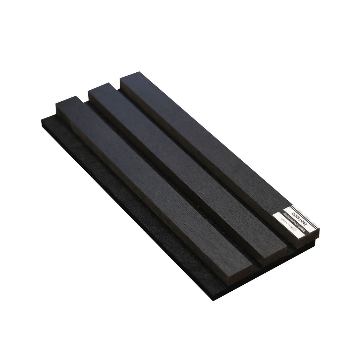 Akupaneel sample - Zwart eiken